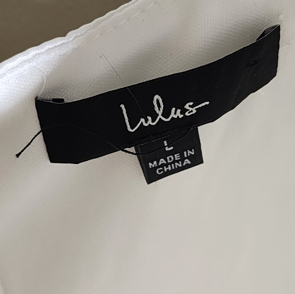 Lulus White Puff Mini Dress - Picture 8 of 11